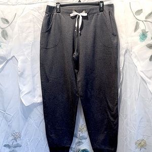 JACQUELYN SMITH COTTON/POLY. GREY PTS. SZ L